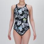 ミズノ レディース 水泳 競泳水着 【AYA collection】エクサースーツ ミディアムカット N2MAD774 MIZUNO
