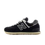 ニューバランス U574 RUS D スニーカー : ブラック×グレー New Balance