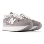 ニューバランス 574+ WL574Z SD B レディース スニーカー : グレー New Balance