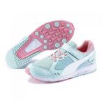 プーマ スピードモンスター V3 190266 15 ジュニア（キッズ・子供） スニーカー : ペールブルー×ホワイト PUMA