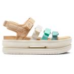 ナイキ ウィメンズ アイコン クラシック サンダル DH0223-300 レディース スポーツサンダル ： ベージュ×クリーム NIKE DH0223 300