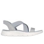 スケッチャーズ GO WALK FLEX 141489 GRY レディース スポーツサンダル : グレー SKECHERS
