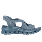 スケッチャーズ GLIDE-STEP PRO 119557 SLT レディース スポーツサンダル : ブルーグレー SKECHERS
