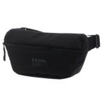 アンダーアーマー UA Waist Bag 1363303 2.5L ウエストバッグ : ブラック×ブラック UNDER ARMOUR