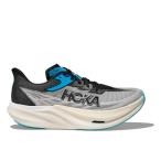 ホカ ROCKET X 3 ロケット X 3 1168724 メンズ 陸上/ランニング ランニングシューズ D : ホワイト×ブラック HOKA