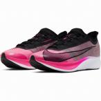 ナイキ ズーム フライ 3 ZOOM FLY 3 (AT8240 600) メンズ 陸上 ランニングシューズ ： ピンク×ブラック NIKE