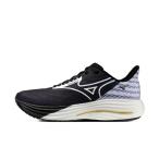  Mizuno WAVE RIDER 29ue-b rider 29 J1GC266301 мужской дамский наземный / бег бег обувь 2E : черный × белый MIZUNO