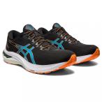 アシックス GT-2000 11 EXTRA WIDE 1011B476 メンズ 陸上/ランニング ランニングシューズ 4E : ブラック×オレンジイエロー asics