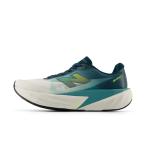  New balance FuelCell Rebel v5 топливо cell Revell v5 MFCX3HW мужской бег обувь D : белый × голубой New Balance