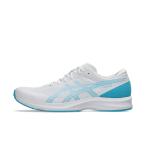 アシックス LYTERACER 6 ライトレーサー 6 1011B971 メンズ 陸上/ランニング ランニングシューズ 2E _ ホワイト×サックスブルー asics