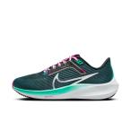 ナイキ WMNS Air Zoom Pegasus 40ウィメンズ エア ズーム ペガサス 40 DV3854-301 レディス ランニングシューズ _ ディープグリーン×シルバー NIKE