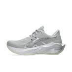 アシックス NOVABLAST 6 PLATINUM ノヴァブラスト6 1012C070 レディス 陸上/ランニングシューズ 2E : シルバー×フラッシュグリーン asics