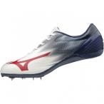  Mizuno geo Versus FX U1GA201518 мужской дамский наземный / бег наземный шиповки 2E : темно-синий × красный MIZUNO