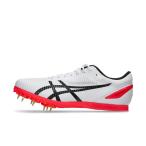  Asics HEATFLAT 12 нагрев Flat 12 1093A195 мужской дамский наземный / бег наземный шиповки : белый × розовый asics