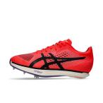  Asics JETSPRINT 3 jet Sprint 3 1093A222 мужской дамский наземный / бег наземный шиповки 2E : красный × черный asics