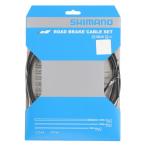 シマノ ROAD ステンレス ブレーキケーブルセット (Y80098019) バイシクル パーツ : ブラック SHIMANO