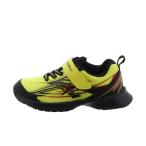 アキレス 瞬足 エス アクセルレーター SJJ1530 Y ジュニア キッズ 子供 スニーカー ： イエロー×ブラック Achilles