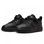 ナイキ コート ボロー LOW リクラフト PS DV5457-002 ジュニア キッズ 子供 スニーカー : ブラック NIKE DV5457 002