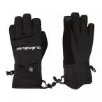  Quick Silver Junior Kids ребенок сноуборд перчатка MISSION YOUTH GLOVE KGV253403 KVJ0 : черный QUIKSILVER