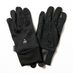 ebs スキー/スノーボード グローブ POLARTEC GRID INNER 【LIGHT WARM】_ 4500037 ： ブラック×ブラック ebs