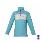  Phoenix Junior Kids ребенок лыжи сноуборд ta-toru шея одежда Crystal Flower Junior 1/2 Zip Tee ESG23LS90 PHENIX