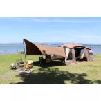 アルペンアウトドアーズ 2ルームテントAOD3 ＋ TCタープ サイドウォール ＋ アジャスタポール×2本 セット キャンプ ドームテント 4人用