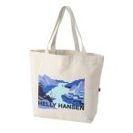  Helly Hansen Organic Cotton Logo Tote L HY92320 S2 треккинг большая сумка : Land scape принт 2 HELLY HANSEN