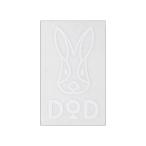 ti-o-ti- наклейка-логотип L ST1-037-WH кемпинг мелкие вещи : белый DOD