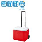 コールマン ホイールクーラー/60QT レッド/ホワイト 56L 2000027864 キャンプ ハードクーラー Coleman