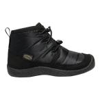  ключ nHOWSER II CHUKKA WP 1025513 Junior Kids ребенок походная обувь : Black/Black KEEN