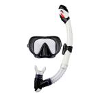  кальмар liSM-108Q/ силикон комплект DS BK SM-108Q BK/WH морской воздуховод "snorkel" комплект : черный IKARI