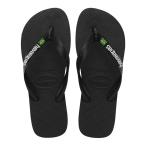 ハワイアナス Brasil logo 4110850 1069 メンズ マリン ビーチサンダル _ ブラック havaianas