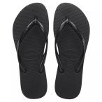 ハワイアナス Slim 4000030 0090 レディース マリン ビーチサンダル _ ブラック havaianas