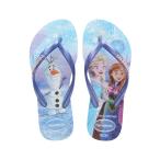 ハワイアナス KIDS SLIM PRINCESS 4123328 397 ジュニア キッズ 子供 マリン ビーチサンダル _ パープル havaianas