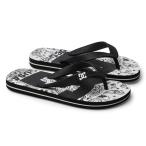 ショッピングビーチサンダル キッズ ディーシーシューズ Ks SPRAY GRAFFIK DK241011 TBP ジュニア キッズ 子供 マリン ビーチサンダル : ホワイト×ブラック DC SHOES