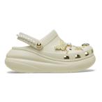 クロックス Crush Butterfly Jewel Clog (211539-2Y2 Bone) レディース クロッグサンダル : アイボリー crocs