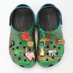 ショッピングCROCS クロックス Minecraft Cls Clg (210829-90H Mlt) クロッグサンダル : グリーン crocs