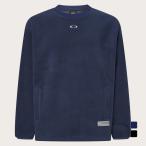 オークリー メンズ 野球 長袖ウインドブレーカー STRIKING MICRO FLEECE CREW 8.0 FOA408249 保温 マイクロフリースプルオーバー OAKLEY
