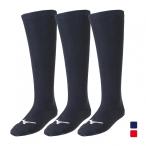  Mizuno Junior Kids * ребенок бейсбол цвет носки 3 пара комплект 21-24cm 12JX2U1114 : темно-синий MIZUNO