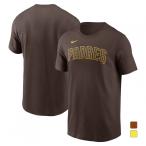 ナイキ メンズ 野球 ウェア MLB サンディエゴパドレス Mens Nike Fuse Wordmark Cotton TEE Tシャツ 20QPYP0U5 NIKE