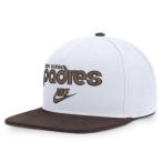  Nike мужской бейсбол солнечный tiego*pa платье MLB COOPERSTOWN STRUCTURED SQUARE BILL CAP NB09-0-B1T : белый × Brown NIKE