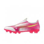ミズノ MIZUNO ALPHA3 SELECT ミズノアルファ3 セレクト P1GA266564 サッカー スパイクシューズ 3E : ホワイト×フラッシュピンク MIZUNO