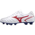 ミズノ モナルシーダ NEO II SELECT P1GA210562 メンズ サッカー スパイクシューズ 3E : ホワイト×レッド MIZUNO