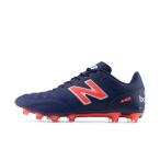 ニューバランス 442 TEAM HG V2 442 チーム HG V2 MS42HMP2 サッカー スパイクシューズ 2E : ブラック×ピンク New Balance