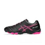 アシックス DS LIGHT JR GS TF DSライト ジュニア GS 1104A053 キッズ 子供 サッカー トレーニングシューズ 2E _ ブラック×ピンク asics