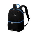 アディダス ボール用デイパック 24L 黒色×青色 ADP42BKB サッカー/フットサル バックパック adidas