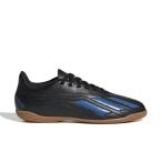  Adidas Deportivo II IN J deporte .-vo2 Индия a2 HP2518 Junior Kids * ребенок футзал обувь : черный × голубой adidas