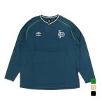 アンブロ メンズ サッカー/フットサル 長袖シャツ THE THIRD by UMBRO フィールテック長袖プラクティスシャツ UF5FLS51M UVカット クーリング UMBRO