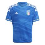 アディダス ジュニア サッカー/フットサル ライセンスシャツ KIDS イタリア代表 ホームレプリカユニフォーム MIL65 HS9881 : ブルー adidas