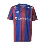 ショッピングサッカー ニューバランス メンズ サッカー FC東京FP1stレプリカ 2024 ショートスリーブ HOME AMT45232 ライセンスシャツ ロイヤルブルー×レッド New Balance